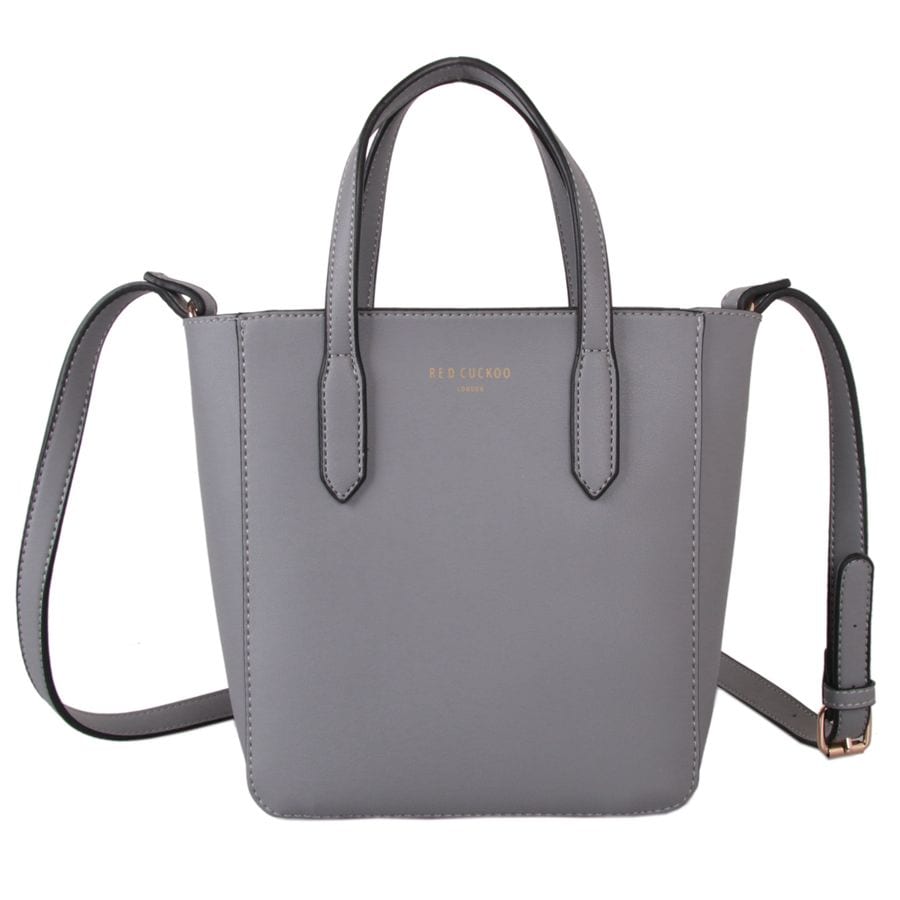 Small Grey Bucket Bag | Fabric Bags 