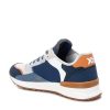 Navy PU Mens Trainer